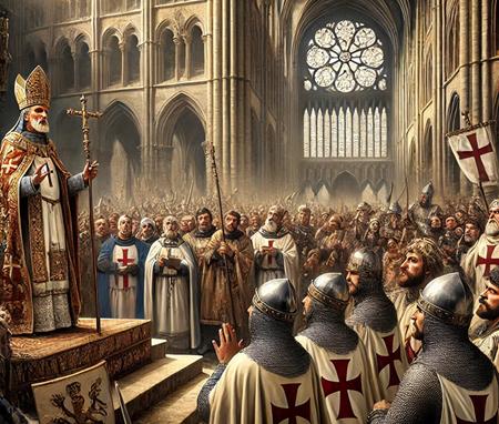 crusaders and pope