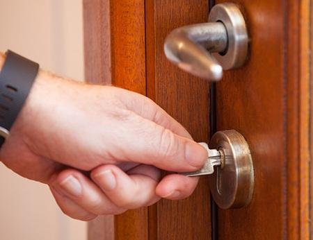 locked door