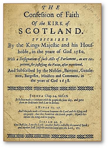 The Scottish Confession of Faith (1560)