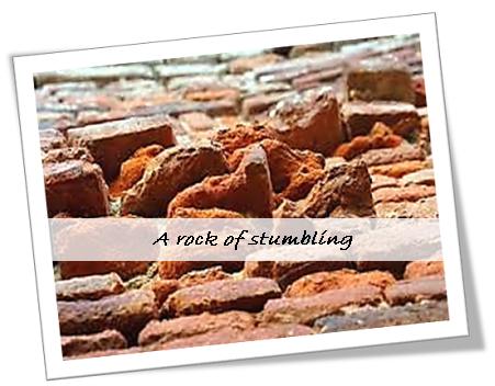 rock of stumbling