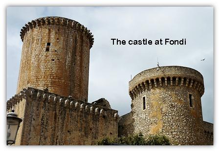 Castle at Fondi