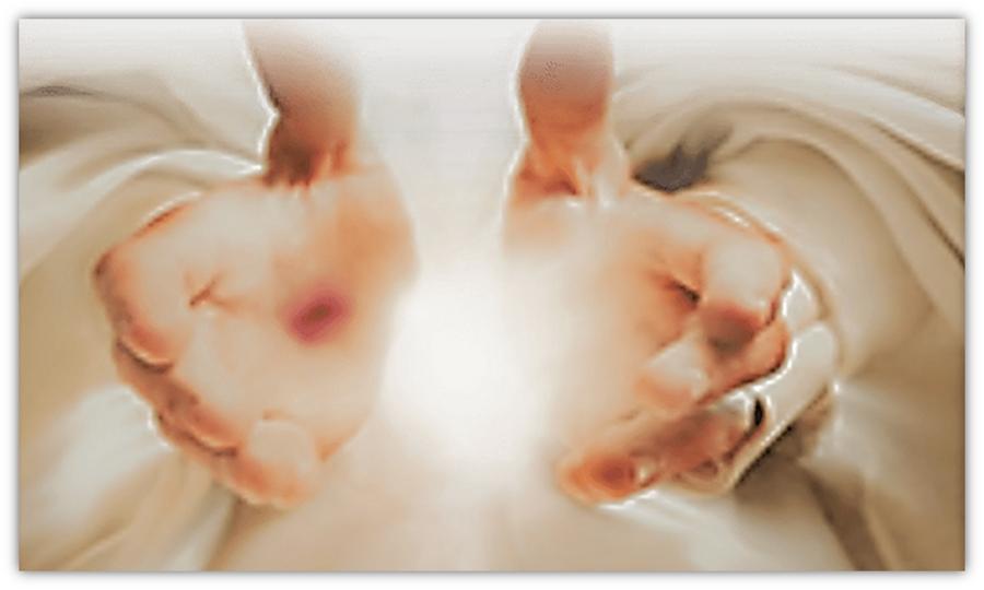 wounded hands