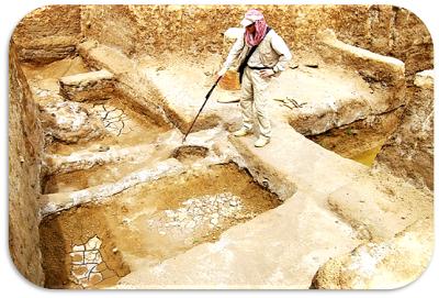 Mari excavations